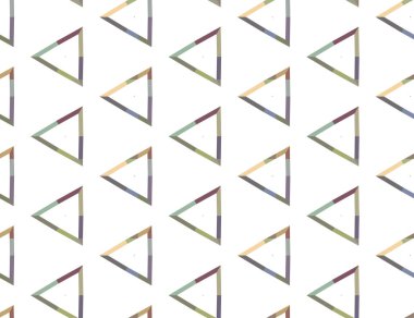 Geometrik şekilli kusursuz desen vektör çizimi