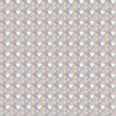 Geometrik şekilli kusursuz desen vektör çizimi