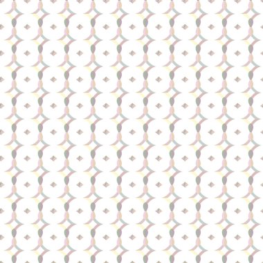 Geometrik şekilli kusursuz desen vektör çizimi