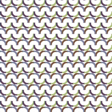 Geometrik şekilli kusursuz desen vektör çizimi