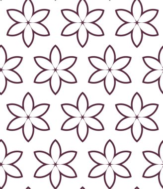 Geometrik şekilli kusursuz desen vektör çizimi