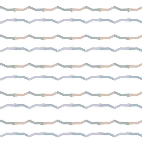 具有几何形状矢量插图的无缝图案 — 图库矢量图片
