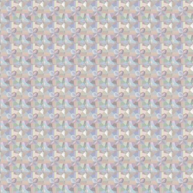 Geometrik şekilli kusursuz desen vektör çizimi