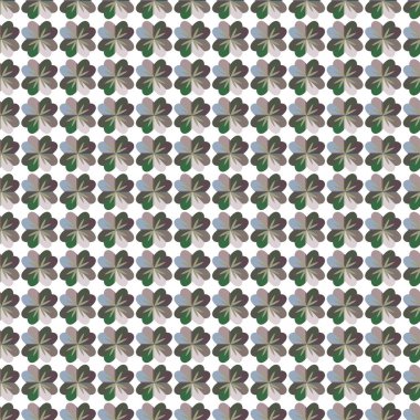 Geometrik şekilli kusursuz desen vektör çizimi