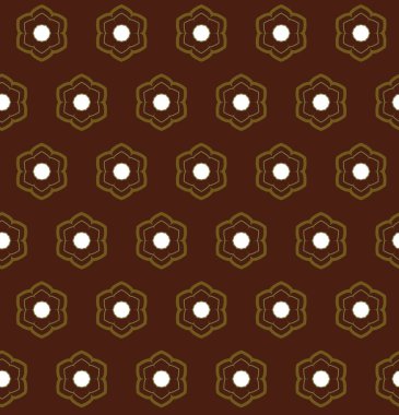 Geometrik şekilli kusursuz desen vektör çizimi