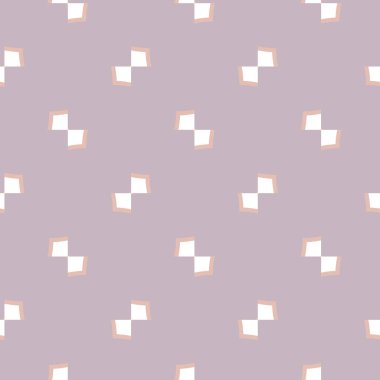 Geometrik şekilli kusursuz desen vektör çizimi