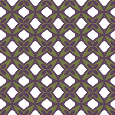 Geometrik şekilli kusursuz desen vektör çizimi
