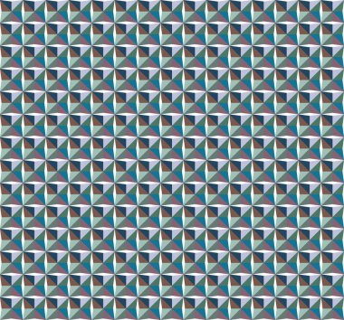 Geometrik şekilli kusursuz desen vektör çizimi