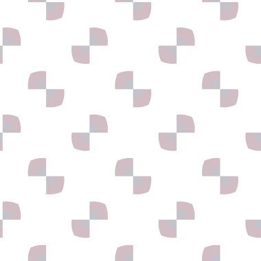 Geometrik şekilli kusursuz desen vektör çizimi