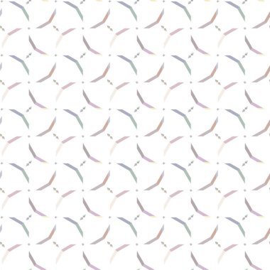 Geometrik şekilli kusursuz desen vektör çizimi