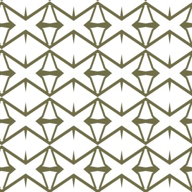 Geometrik şekilli kusursuz desen vektör çizimi