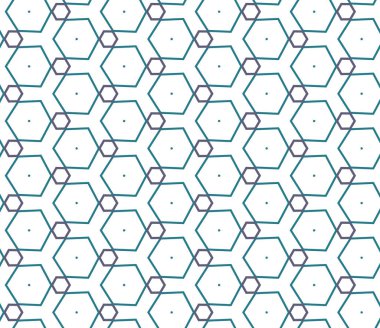 Geometrik şekilli kusursuz desen vektör çizimi