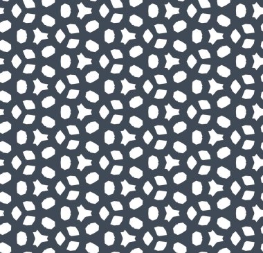 Geometrik şekilli kusursuz desen vektör çizimi