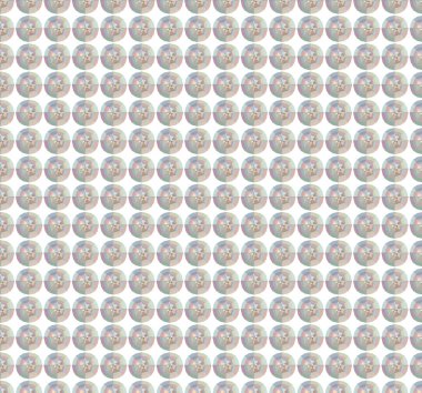 Geometrik şekilli kusursuz desen vektör çizimi