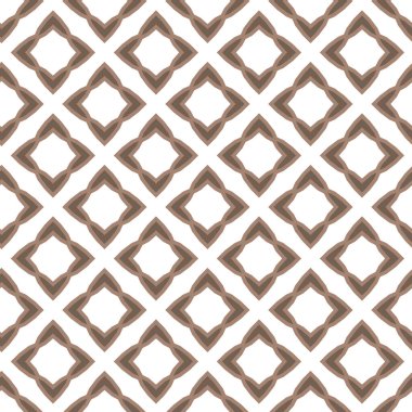 Geometrik şekilli kusursuz desen vektör çizimi