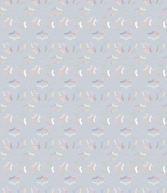 Geometrik şekilli kusursuz desen vektör çizimi