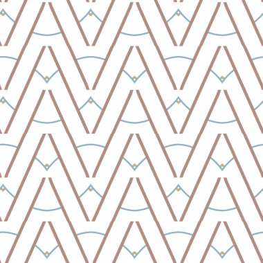 Geometrik şekilli kusursuz desen vektör çizimi