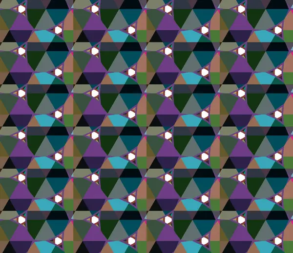 Geometrik şekilli kusursuz desen vektör çizimi