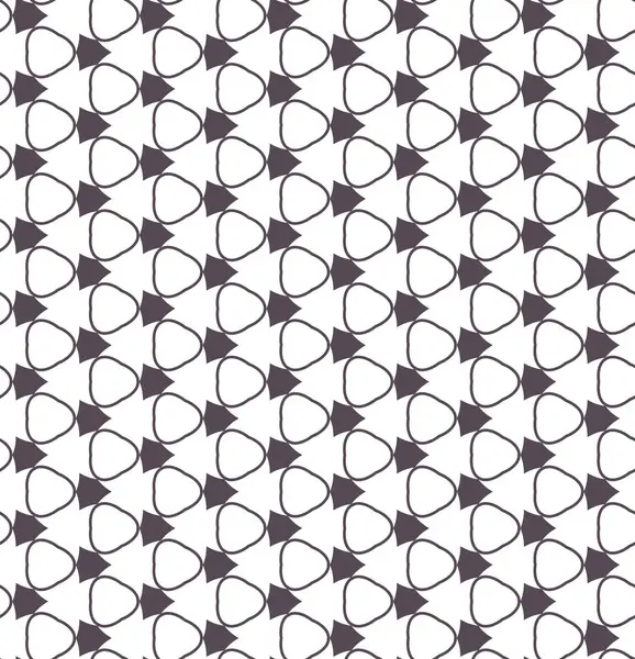 Seamless Pattern Geometric Shapes Vector Illustration — Stock Vector