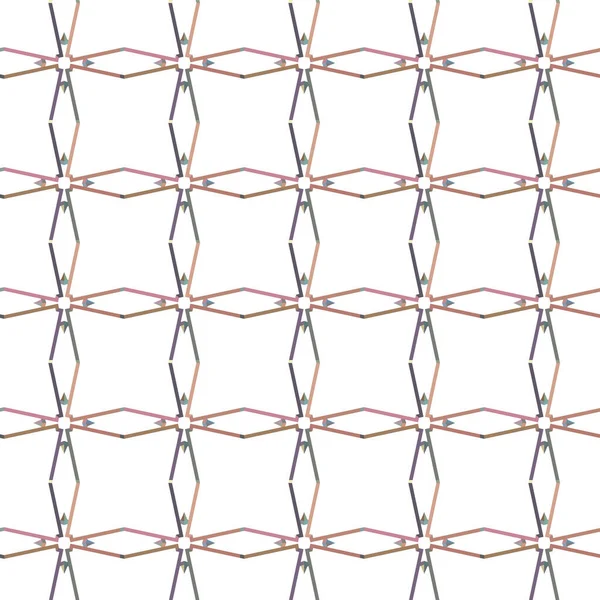 Geometrik şekilli kusursuz desen vektör çizimi