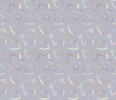 Geometrik şekilli kusursuz desen vektör çizimi