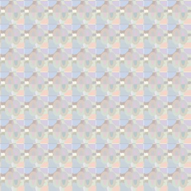 Geometrik şekilli kusursuz desen vektör çizimi