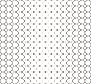 Geometrik şekilli kusursuz desen vektör çizimi