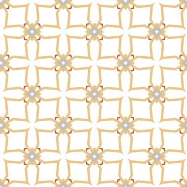 Geometrik şekilli kusursuz desen vektör çizimi