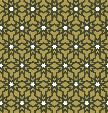 Geometrik şekilli kusursuz desen vektör çizimi