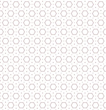 Geometrik şekilli kusursuz desen vektör çizimi