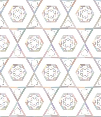 soyut kaleydoskop kumaş dikişsiz arkaplan, vektör illüstrasyonu 