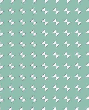 Geometrik şekilli kusursuz desen vektör çizimi