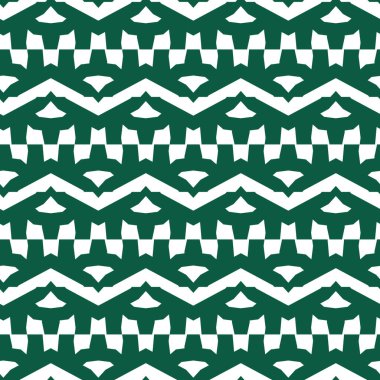 Geometrik şekilli kusursuz desen vektör çizimi