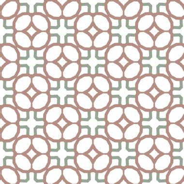 Geometrik şekilli kusursuz desen vektör çizimi