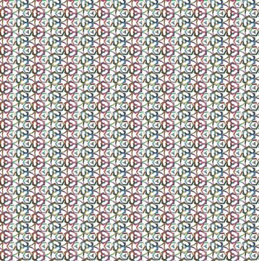 Geometrik şekilli kusursuz desen vektör çizimi