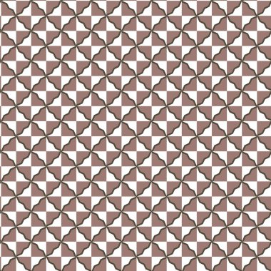 Geometrik şekilli kusursuz desen vektör çizimi