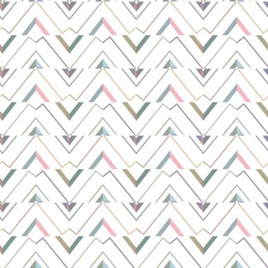 Geometrik şekilli kusursuz desen vektör çizimi