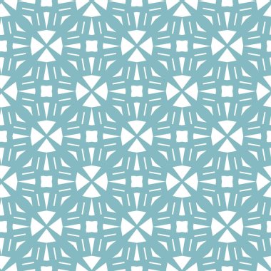 Geometrik şekilli kusursuz desen vektör çizimi