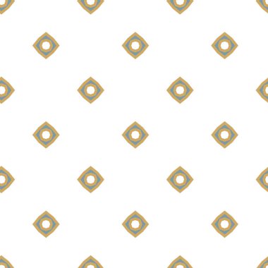 Geometrik şekilli kusursuz desen vektör çizimi