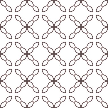 Geometrik şekilli kusursuz desen vektör çizimi