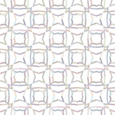 Geometrik şekilli kusursuz desen vektör çizimi