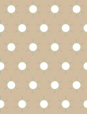 Geometrik şekilli kusursuz desen vektör çizimi