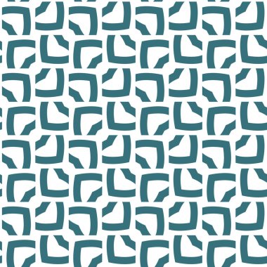 Geometrik şekilli kusursuz desen vektör çizimi