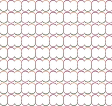 Geometrik şekilli kusursuz desen vektör çizimi