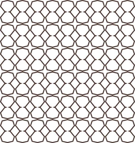 Seamless Pattern Geometric Shapes Vector Illustration — Stock Vector