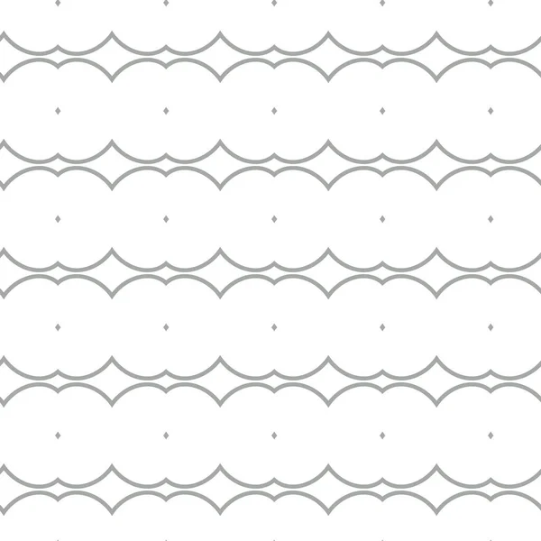 Padrão Sem Costura Com Formas Geométricas Ilustração Vetorial — Vetor de Stock