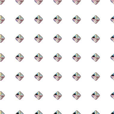 Geometrik şekilli kusursuz desen vektör çizimi