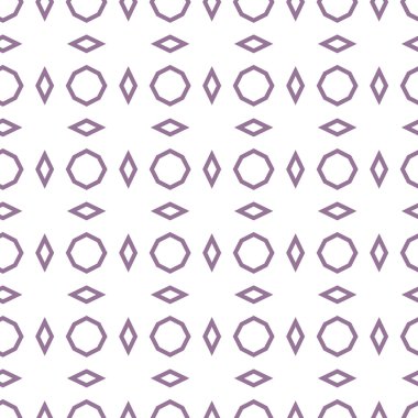 Geometrik şekilli kusursuz desen vektör çizimi