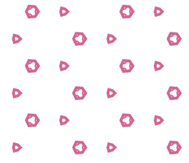 Geometrik şekilli kusursuz desen vektör çizimi