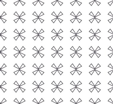 Geometrik şekilli kusursuz desen vektör çizimi